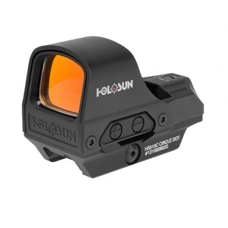 HOLOSUN, Reflex Visier, modell HS510C-RD-black . 2 MOA Dot, 65 MOA CircleDot, Solarunterstützung