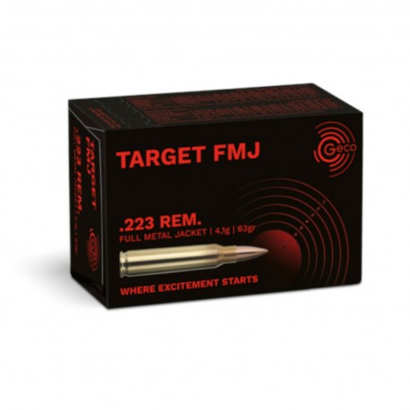 Geco .223 Remington Target FMJ 55gr box of 1000